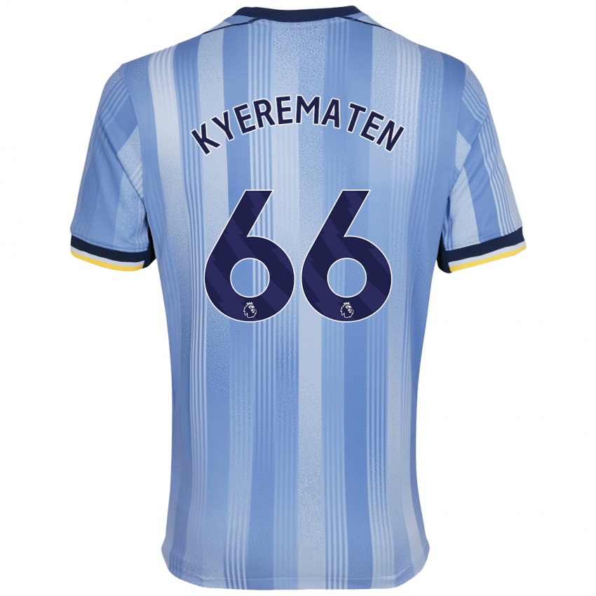 Kinder Rio Kyerematen #66 Hellblau Auswärtstrikot Trikot 2024/25 T-Shirt Schweiz