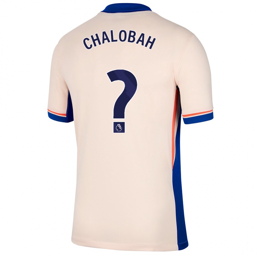 Kinder Trevoh Chalobah #0 Hellbeige Auswärtstrikot Trikot 2024/25 T-Shirt Schweiz