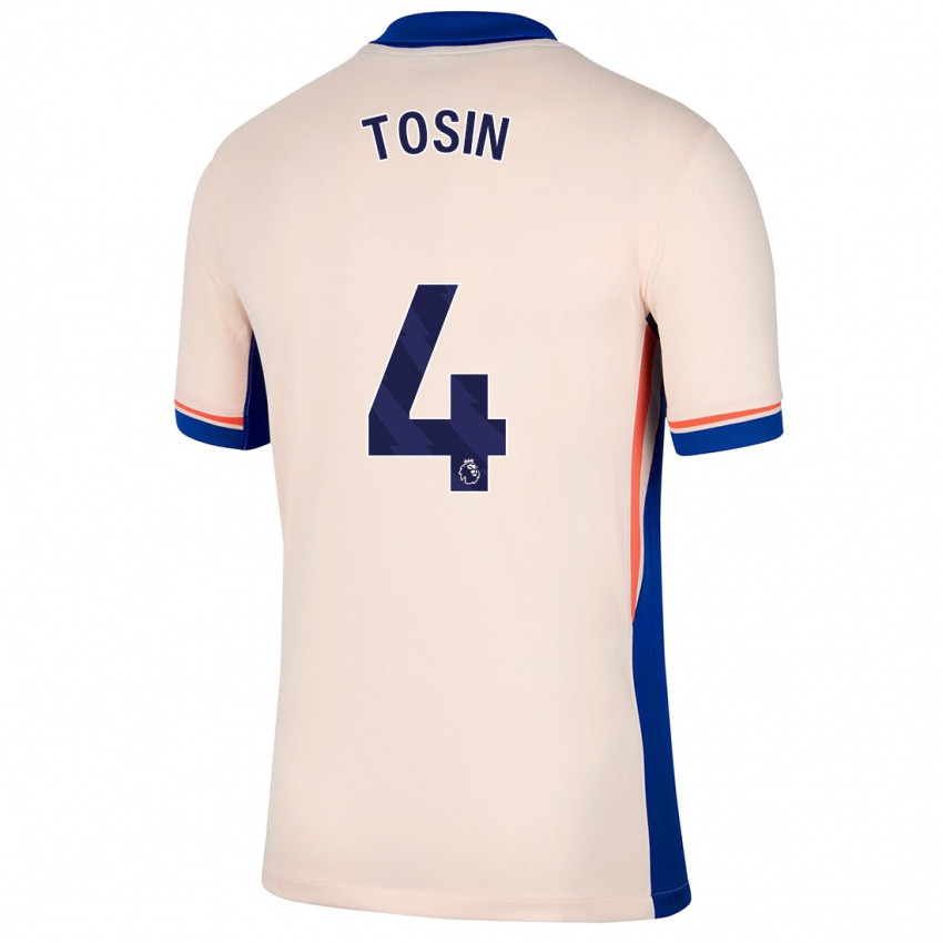 Kinder Tosin Adarabioyo #4 Hellbeige Auswärtstrikot Trikot 2024/25 T-Shirt Schweiz