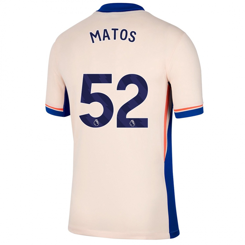 Kinder Alex Matos #52 Hellbeige Auswärtstrikot Trikot 2024/25 T-Shirt Schweiz