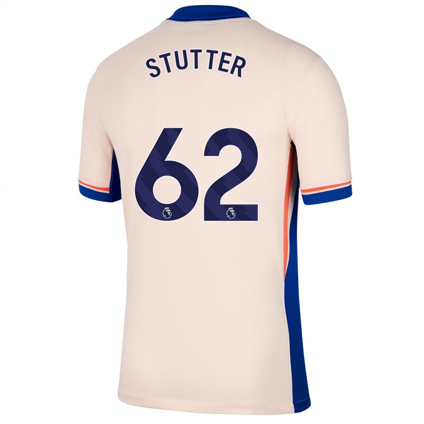 Kinder Ronnie Stutter #62 Hellbeige Auswärtstrikot Trikot 2024/25 T-Shirt Schweiz