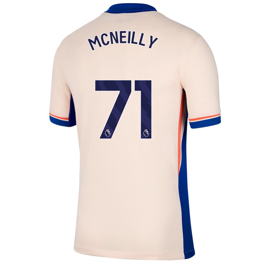 Kinder Donnell Mcneilly #71 Hellbeige Auswärtstrikot Trikot 2024/25 T-Shirt Schweiz