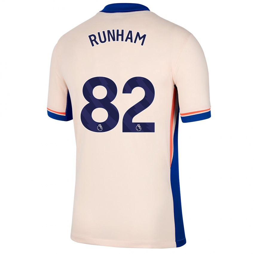 Kinder Frankie Runham #82 Hellbeige Auswärtstrikot Trikot 2024/25 T-Shirt Schweiz