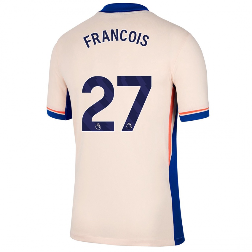 Kinder Oriane Jean-François #27 Hellbeige Auswärtstrikot Trikot 2024/25 T-Shirt Schweiz