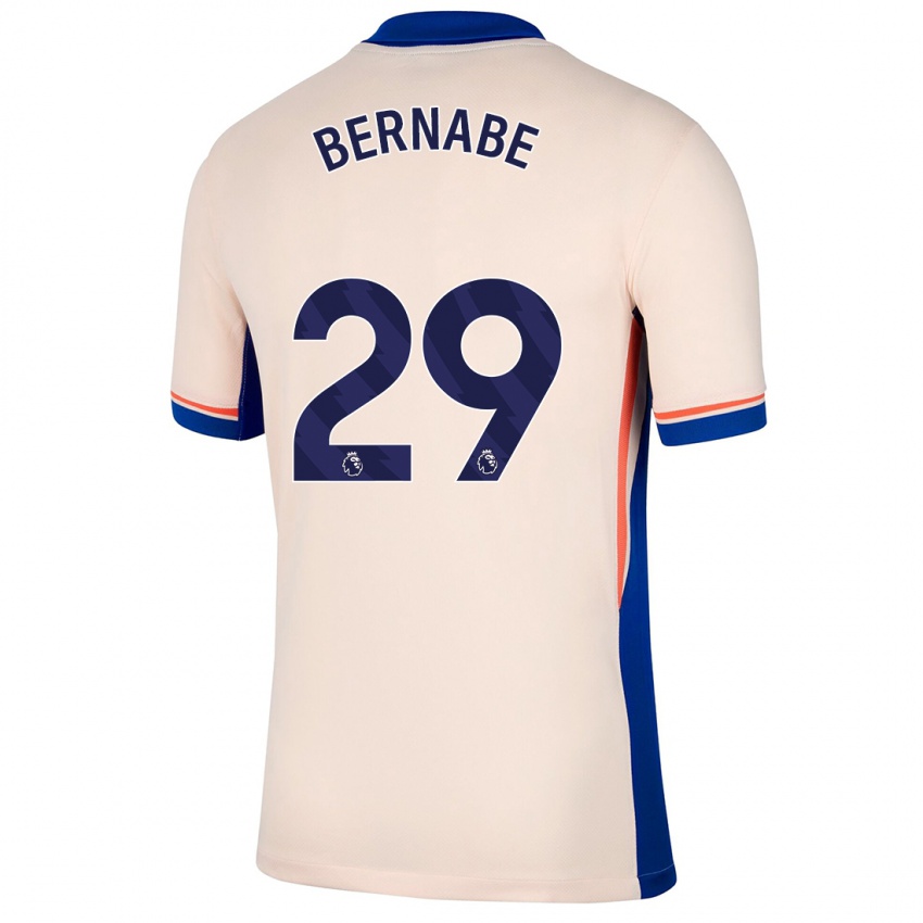 Kinder Alejandra Bernabé #29 Hellbeige Auswärtstrikot Trikot 2024/25 T-Shirt Schweiz