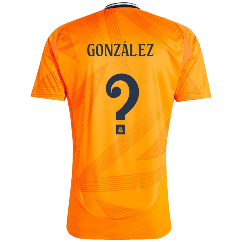 Kinder Álvaro González #0 Orange Auswärtstrikot Trikot 2024/25 T-Shirt Schweiz