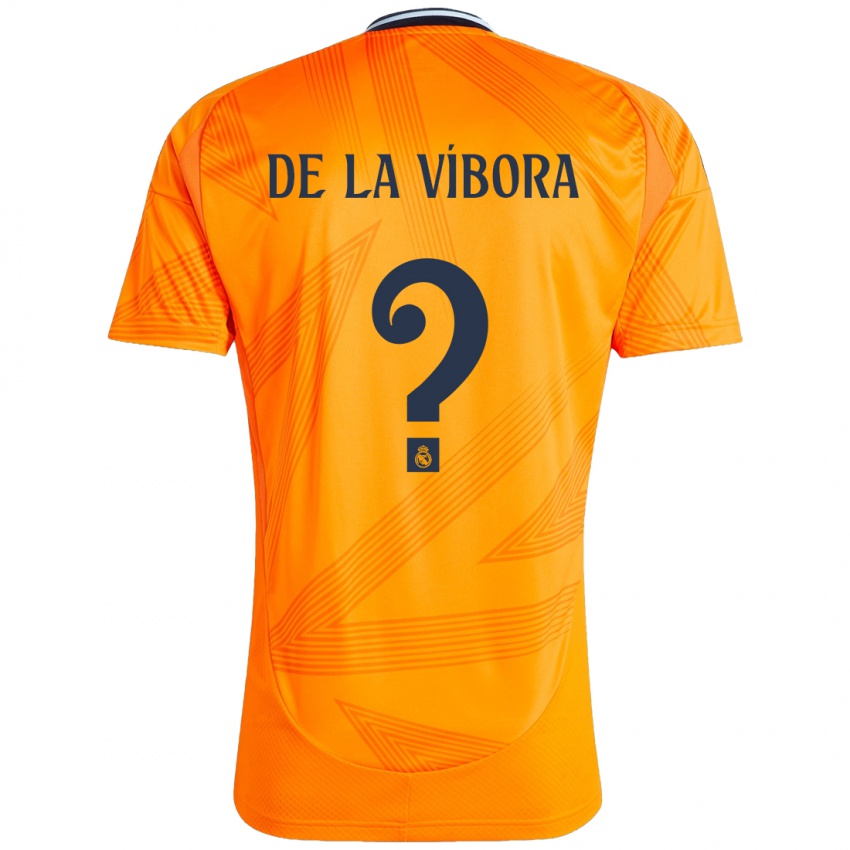 Kinder David De La Víbora #0 Orange Auswärtstrikot Trikot 2024/25 T-Shirt Schweiz