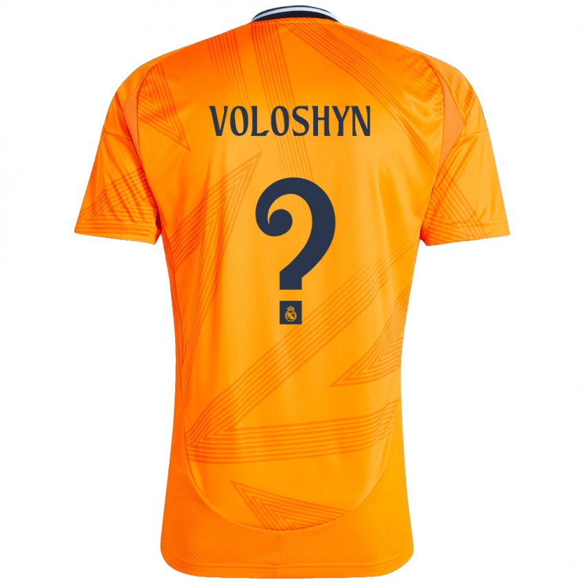 Kinder Ilya Voloshyn #0 Orange Auswärtstrikot Trikot 2024/25 T-Shirt Schweiz