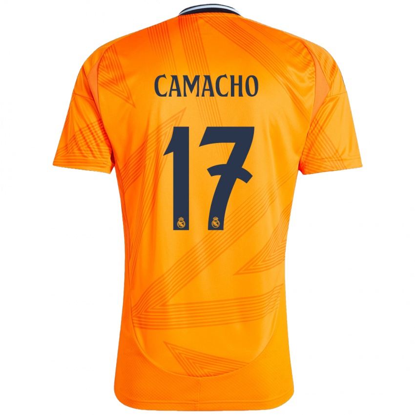 Kinder Carla Camacho #17 Orange Auswärtstrikot Trikot 2024/25 T-Shirt Schweiz