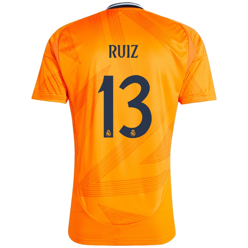 Kinder Guillermo Ruiz #13 Orange Auswärtstrikot Trikot 2024/25 T-Shirt Schweiz