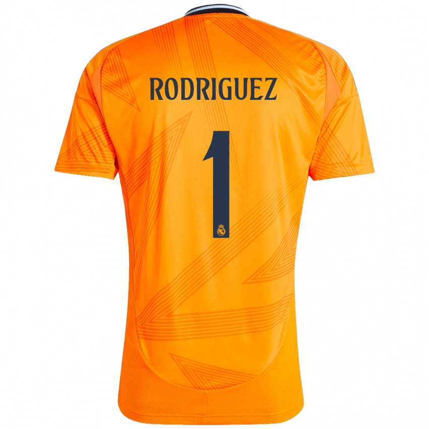 Kinder Misa Rodriguez #1 Orange Auswärtstrikot Trikot 2024/25 T-Shirt Schweiz