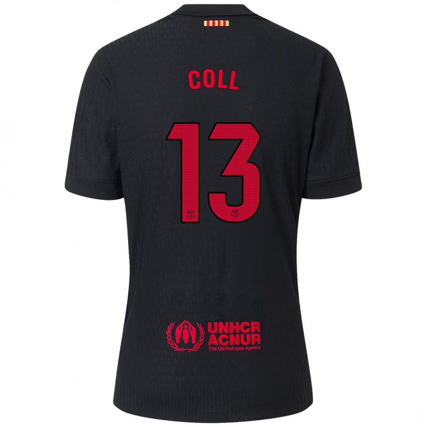 Enfant Maillot Cata Coll #13 Noir Rouge Tenues Extérieur 2024/25 T-Shirt Suisse