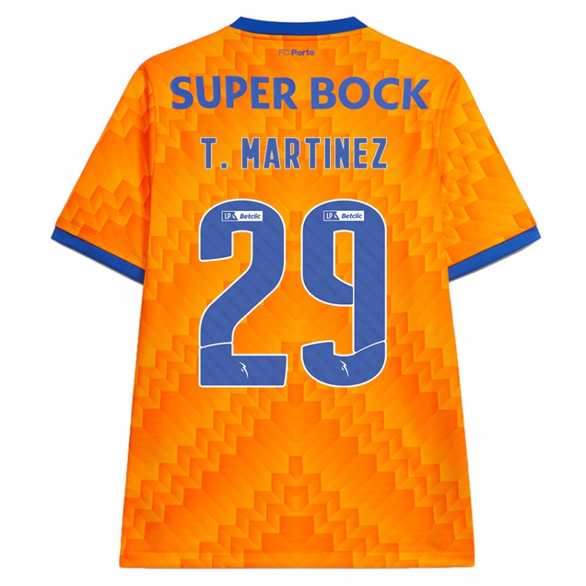 Kinder Toni Martinez #29 Orange Auswärtstrikot Trikot 2024/25 T-Shirt Schweiz