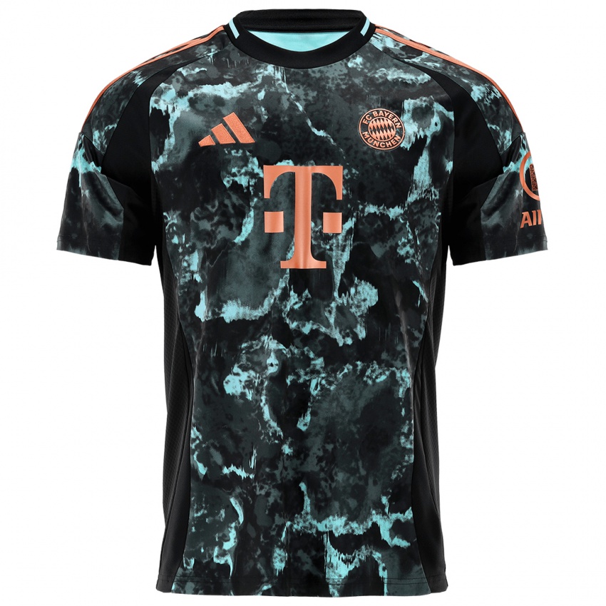 Kinder Matteo Perez Vinlöf #3 Schwarz Auswärtstrikot Trikot 2024/25 T-Shirt Schweiz