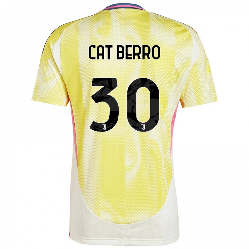 Kinder Simone Cat Berro #30 Solargelb Auswärtstrikot Trikot 2024/25 T-Shirt Schweiz