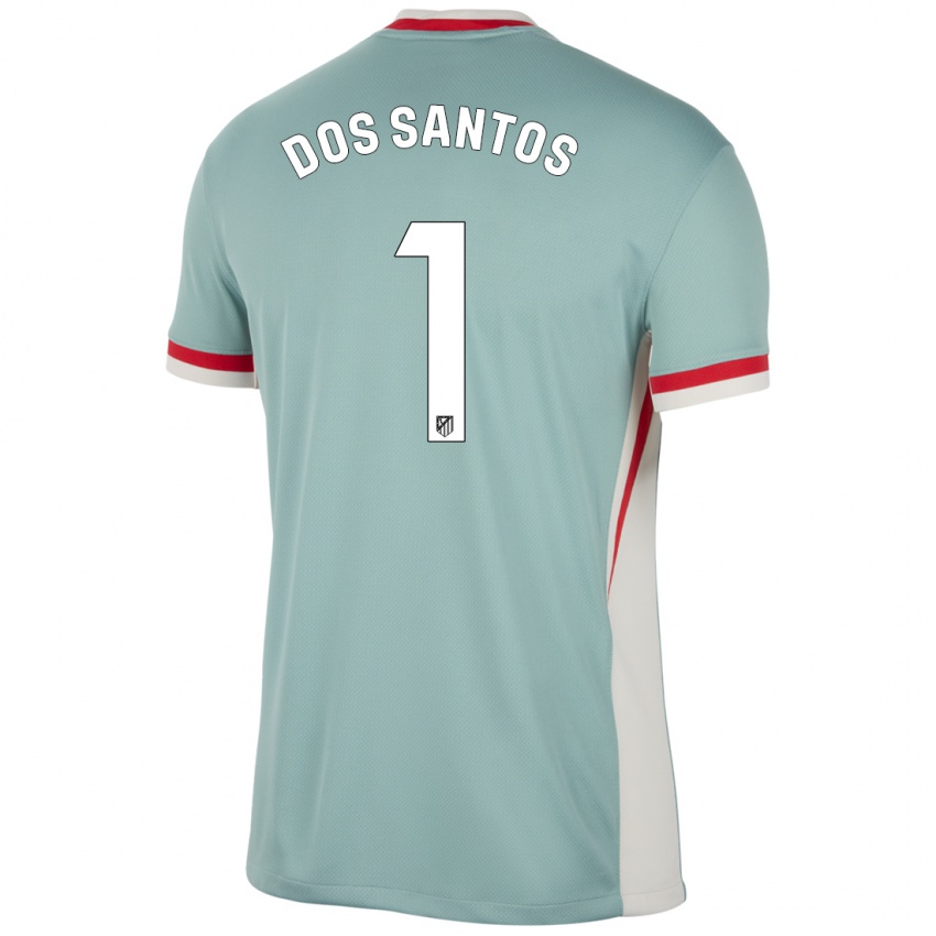 Kinder Alex Dos Santos #1 Hellbeige Blau Auswärtstrikot Trikot 2024/25 T-Shirt Schweiz