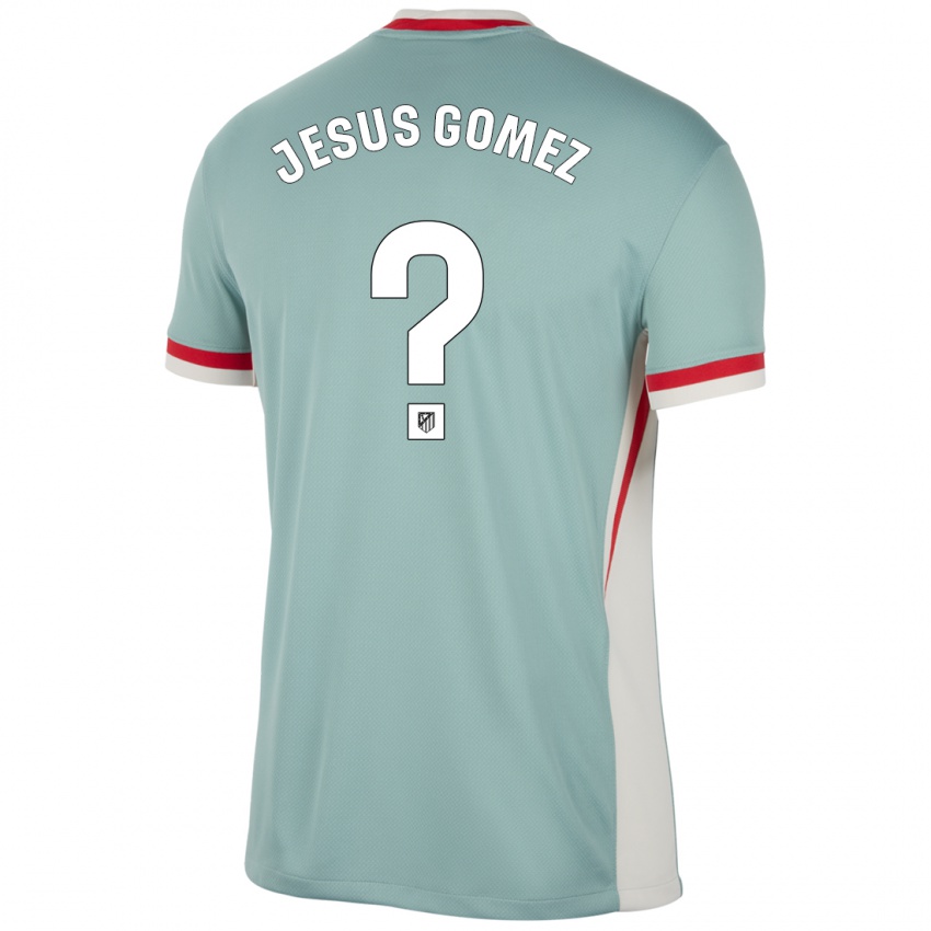 Kinder Jesus Gomez #0 Hellbeige Blau Auswärtstrikot Trikot 2024/25 T-Shirt Schweiz