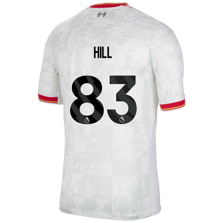 Kinder Thomas Hill #83 Weiß Rot Schwarz Ausweichtrikot Trikot 2024/25 T-Shirt Schweiz