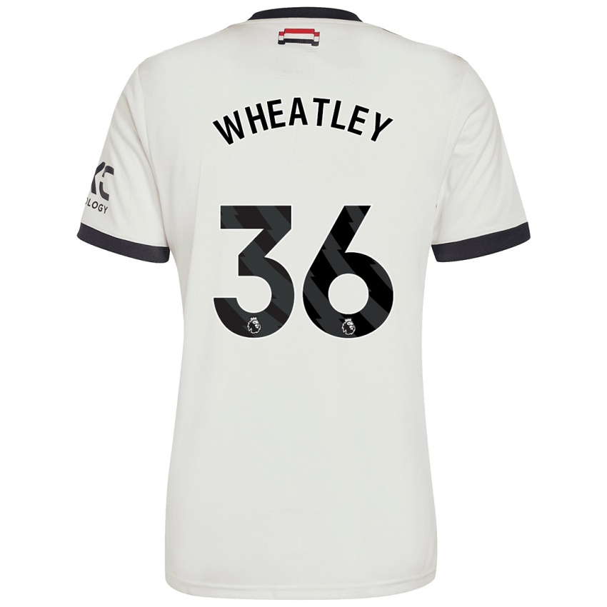 Kinder Ethan Wheatley #36 Cremeweiß Ausweichtrikot Trikot 2024/25 T-Shirt Schweiz