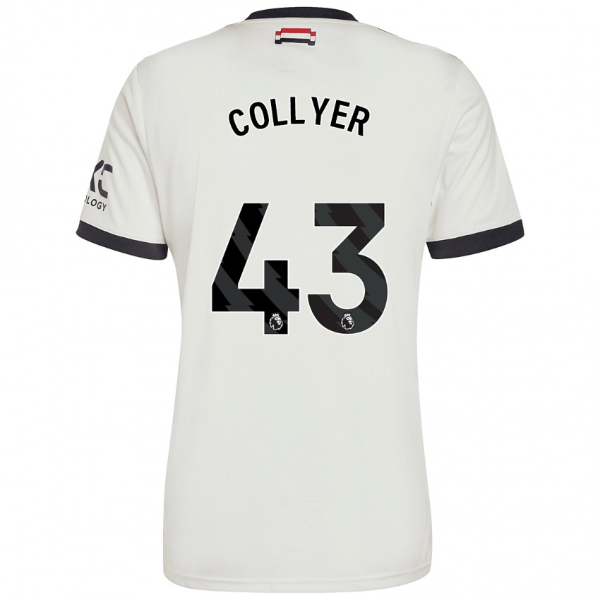 Kinder Toby Collyer #43 Cremeweiß Ausweichtrikot Trikot 2024/25 T-Shirt Schweiz