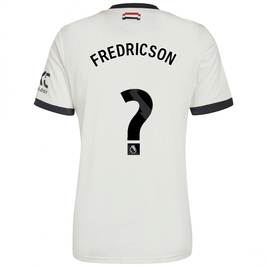 Kinder Tyler Fredricson #0 Cremeweiß Ausweichtrikot Trikot 2024/25 T-Shirt Schweiz