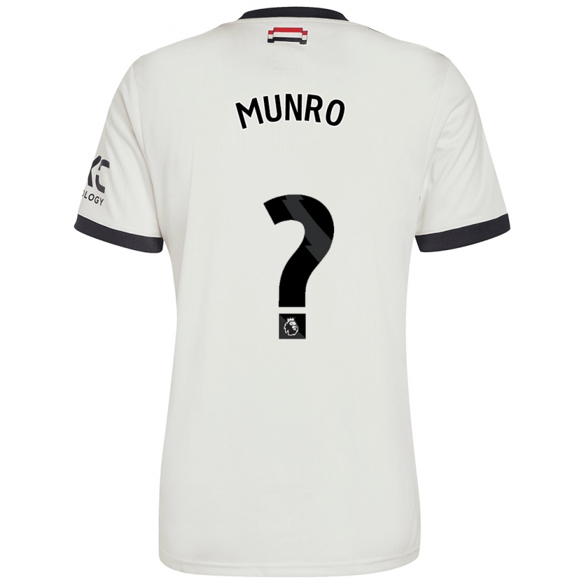 Kinder Reece Munro #0 Cremeweiß Ausweichtrikot Trikot 2024/25 T-Shirt Schweiz