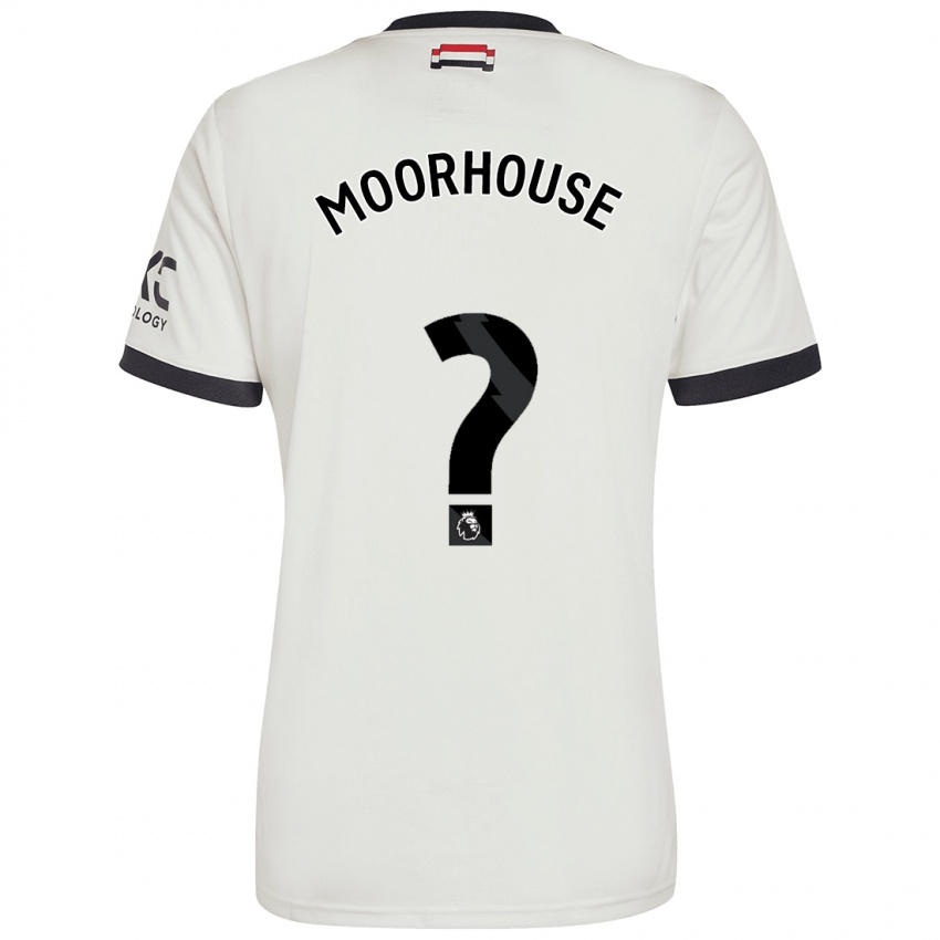 Kinder Jack Moorhouse #0 Cremeweiß Ausweichtrikot Trikot 2024/25 T-Shirt Schweiz