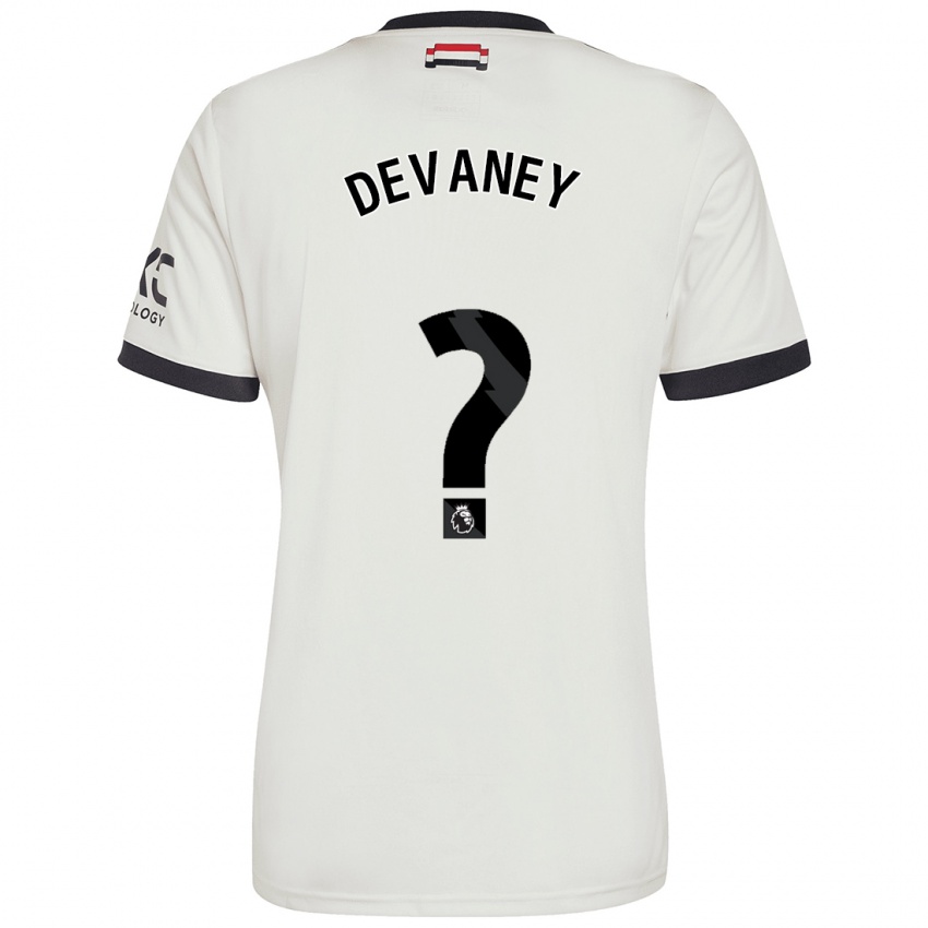 Kinder Jacob Devaney #0 Cremeweiß Ausweichtrikot Trikot 2024/25 T-Shirt Schweiz