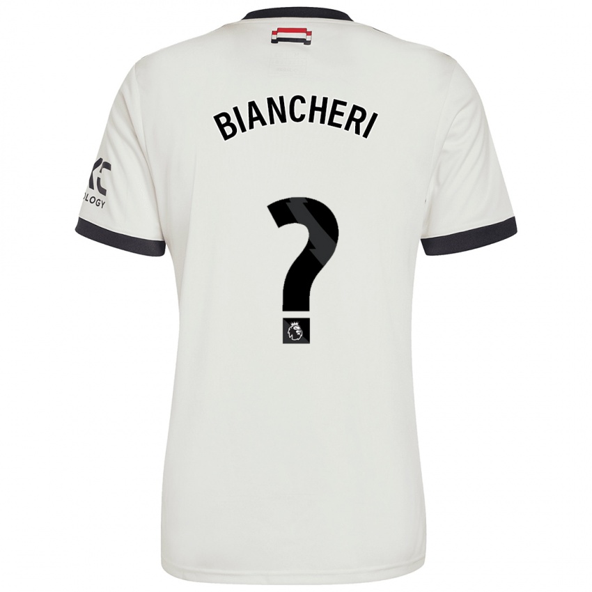 Kinder Gabriele Biancheri #0 Cremeweiß Ausweichtrikot Trikot 2024/25 T-Shirt Schweiz