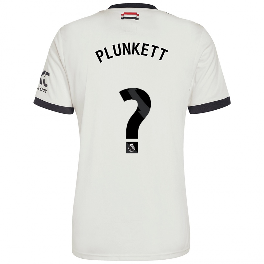 Kinder Dante Plunkett #0 Cremeweiß Ausweichtrikot Trikot 2024/25 T-Shirt Schweiz