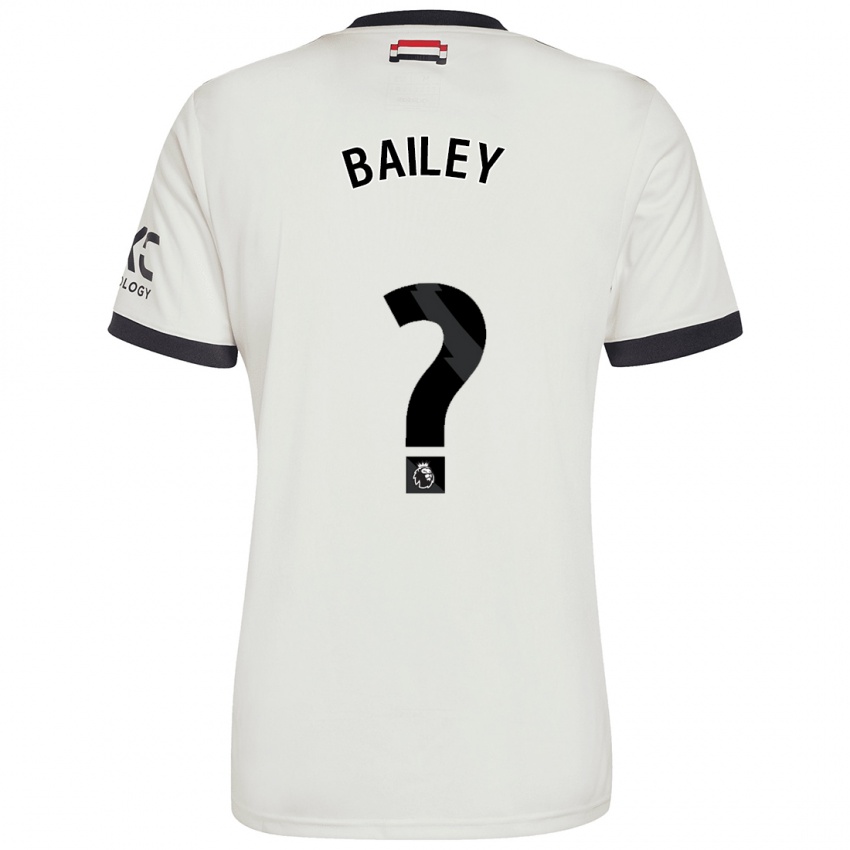 Kinder James Bailey #0 Cremeweiß Ausweichtrikot Trikot 2024/25 T-Shirt Schweiz