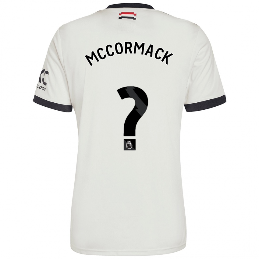 Kinder Rafe Mccormack #0 Cremeweiß Ausweichtrikot Trikot 2024/25 T-Shirt Schweiz