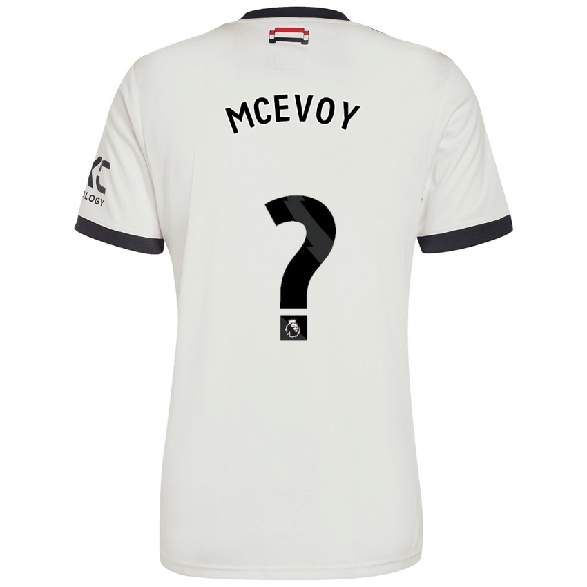 Kinder Jay Mcevoy #0 Cremeweiß Ausweichtrikot Trikot 2024/25 T-Shirt Schweiz