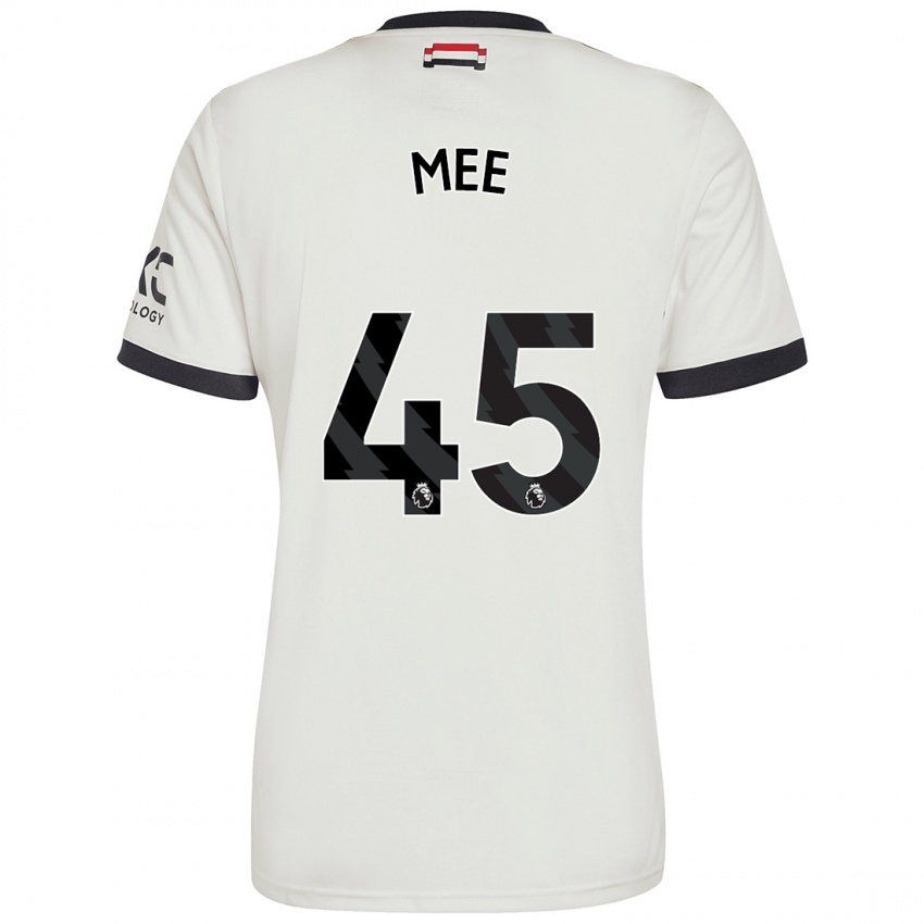 Kinder Dermot Mee #45 Cremeweiß Ausweichtrikot Trikot 2024/25 T-Shirt Schweiz