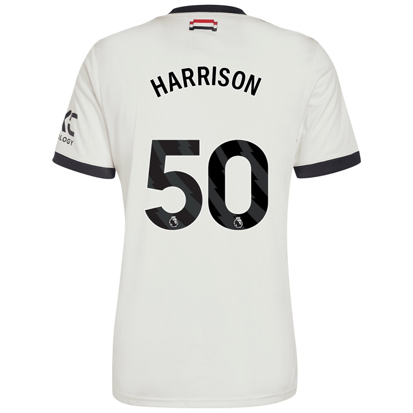 Kinder Elyh Harrison #50 Cremeweiß Ausweichtrikot Trikot 2024/25 T-Shirt Schweiz