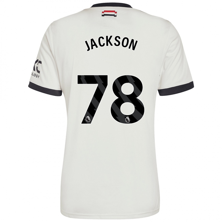 Kinder Louis Jackson #78 Cremeweiß Ausweichtrikot Trikot 2024/25 T-Shirt Schweiz