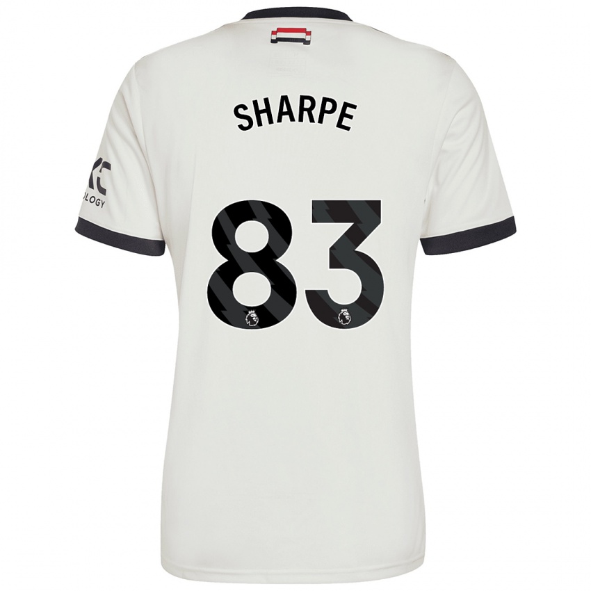 Kinder Malachi Sharpe #83 Cremeweiß Ausweichtrikot Trikot 2024/25 T-Shirt Schweiz