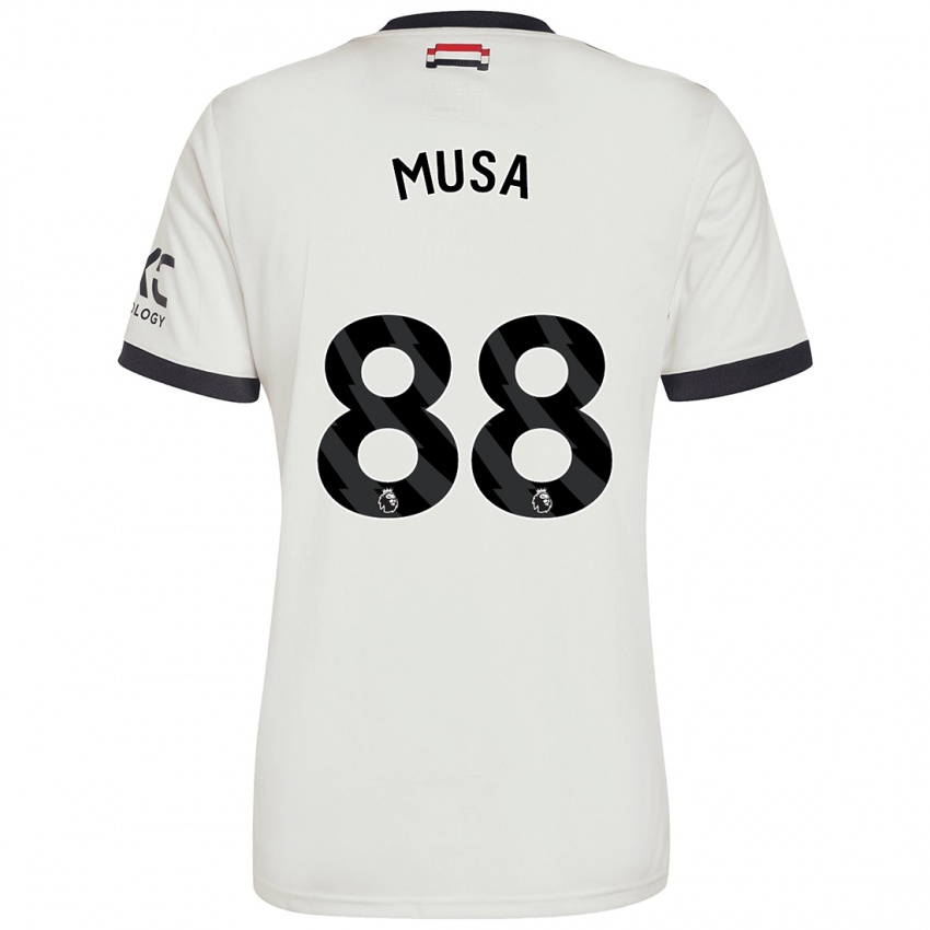 Kinder Victor Musa #88 Cremeweiß Ausweichtrikot Trikot 2024/25 T-Shirt Schweiz