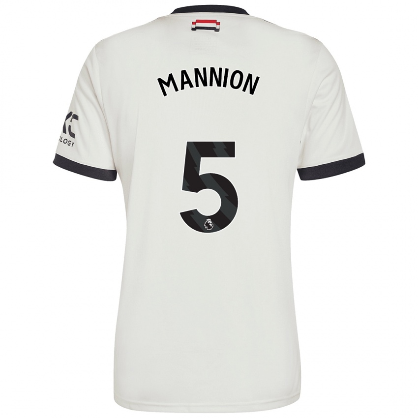 Kinder Aoife Mannion #5 Cremeweiß Ausweichtrikot Trikot 2024/25 T-Shirt Schweiz