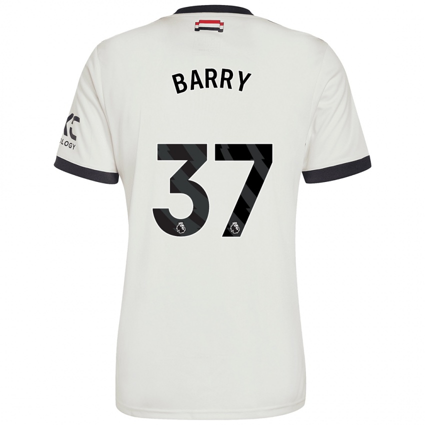 Kinder Keira Barry #37 Cremeweiß Ausweichtrikot Trikot 2024/25 T-Shirt Schweiz