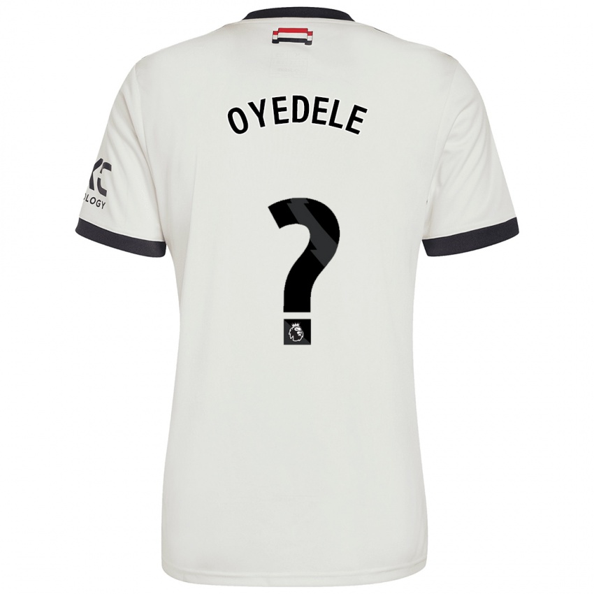 Kinder Maxi Oyedele #0 Cremeweiß Ausweichtrikot Trikot 2024/25 T-Shirt Schweiz