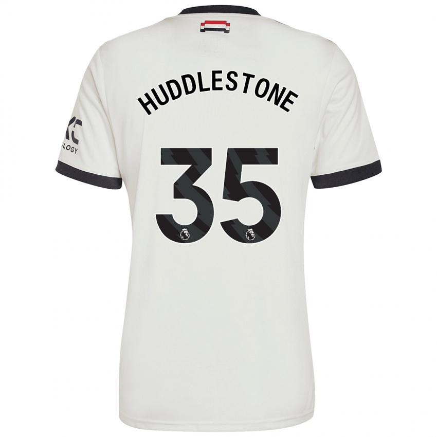 Kinder Tom Huddlestone #35 Cremeweiß Ausweichtrikot Trikot 2024/25 T-Shirt Schweiz