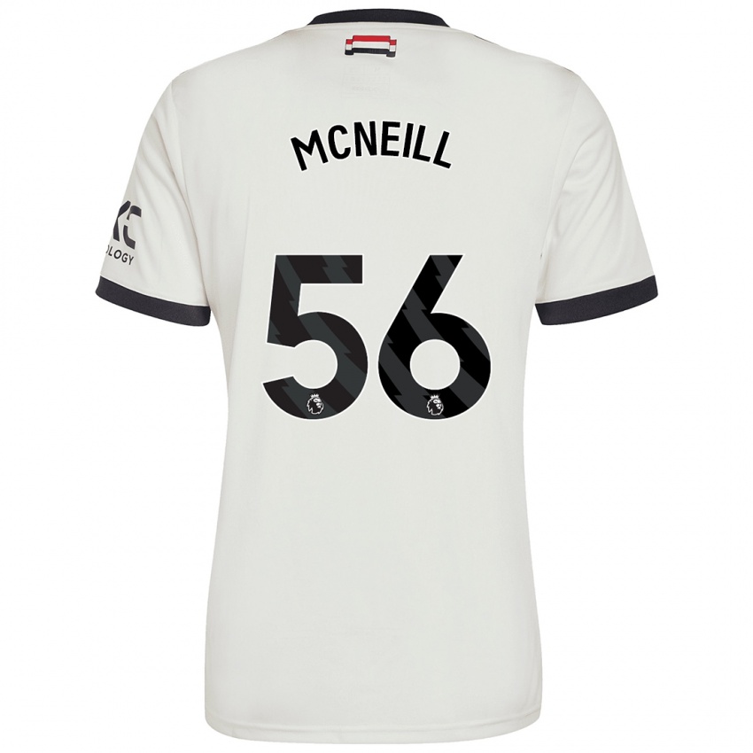 Kinder Charlie Mcneill #56 Cremeweiß Ausweichtrikot Trikot 2024/25 T-Shirt Schweiz