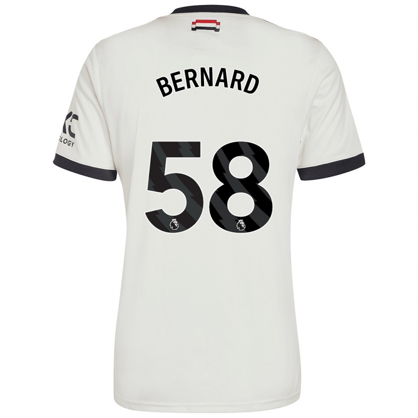 Kinder Bernard #58 Cremeweiß Ausweichtrikot Trikot 2024/25 T-Shirt Schweiz