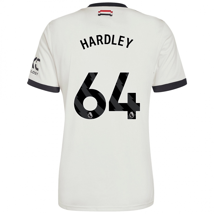 Kinder Bjorn Hardley #64 Cremeweiß Ausweichtrikot Trikot 2024/25 T-Shirt Schweiz