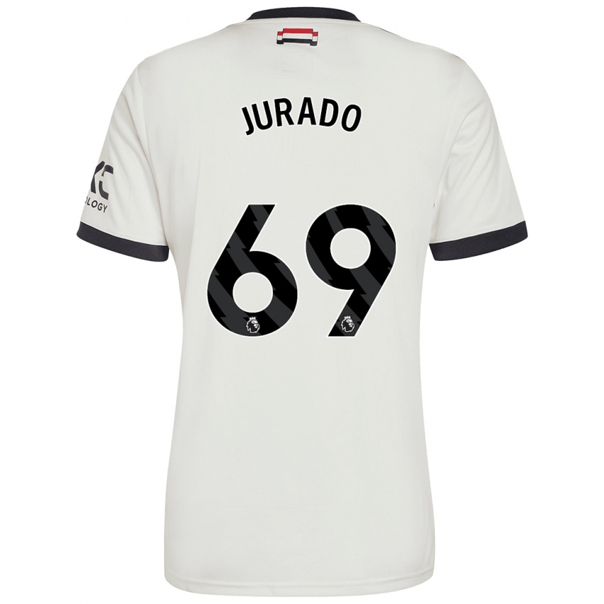 Kinder Marc Jurado #69 Cremeweiß Ausweichtrikot Trikot 2024/25 T-Shirt Schweiz