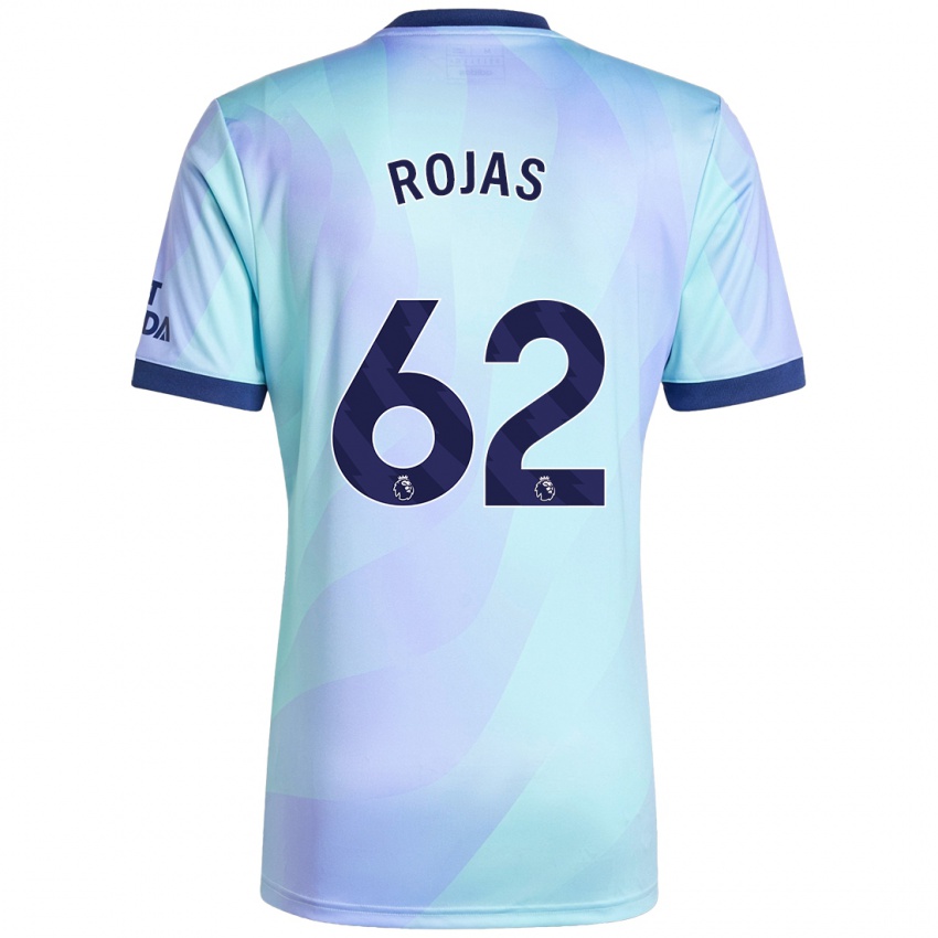 Enfant Maillot Alexei Rojas #62 Aqua Troisieme 2024/25 T-Shirt Suisse