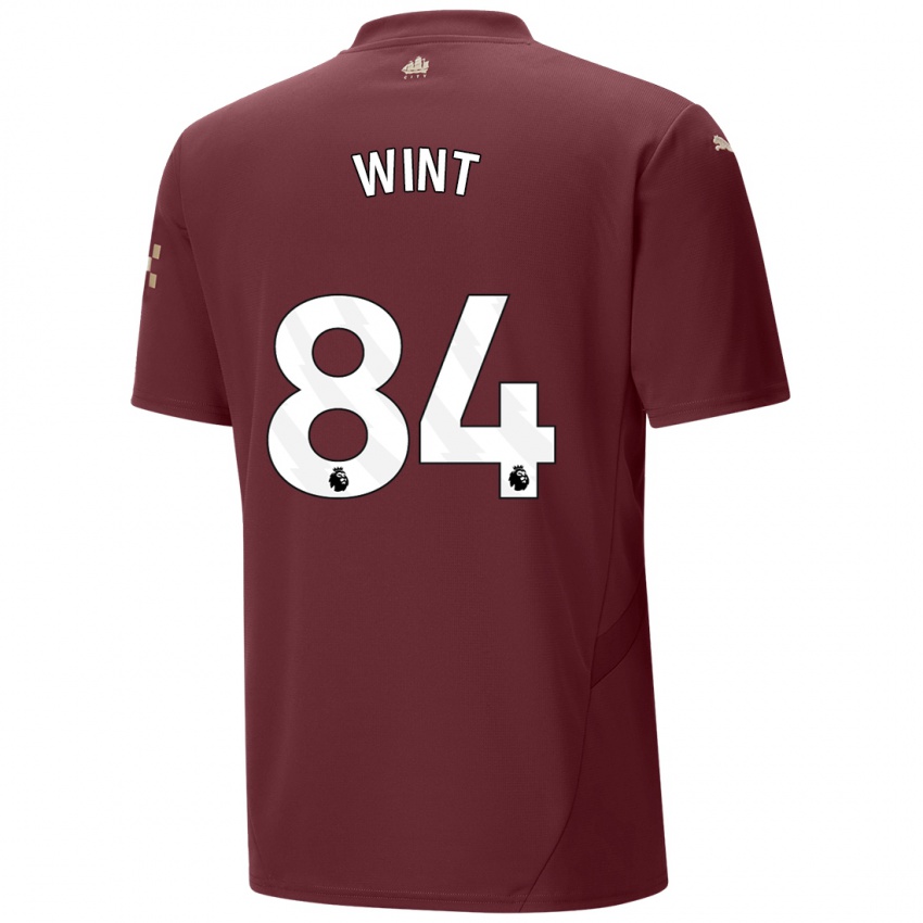 Kinder Jack Wint #84 Kastanienbraun Ausweichtrikot Trikot 2024/25 T-Shirt Schweiz