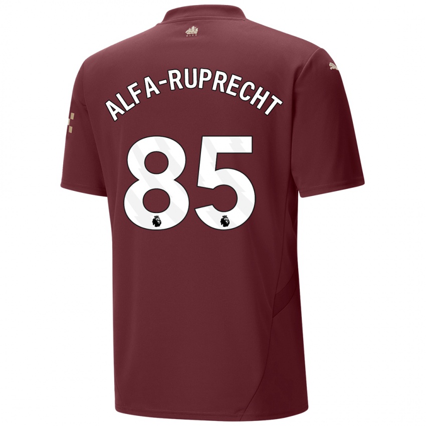 Kinder Farid Alfa-Ruprecht #85 Kastanienbraun Ausweichtrikot Trikot 2024/25 T-Shirt Schweiz