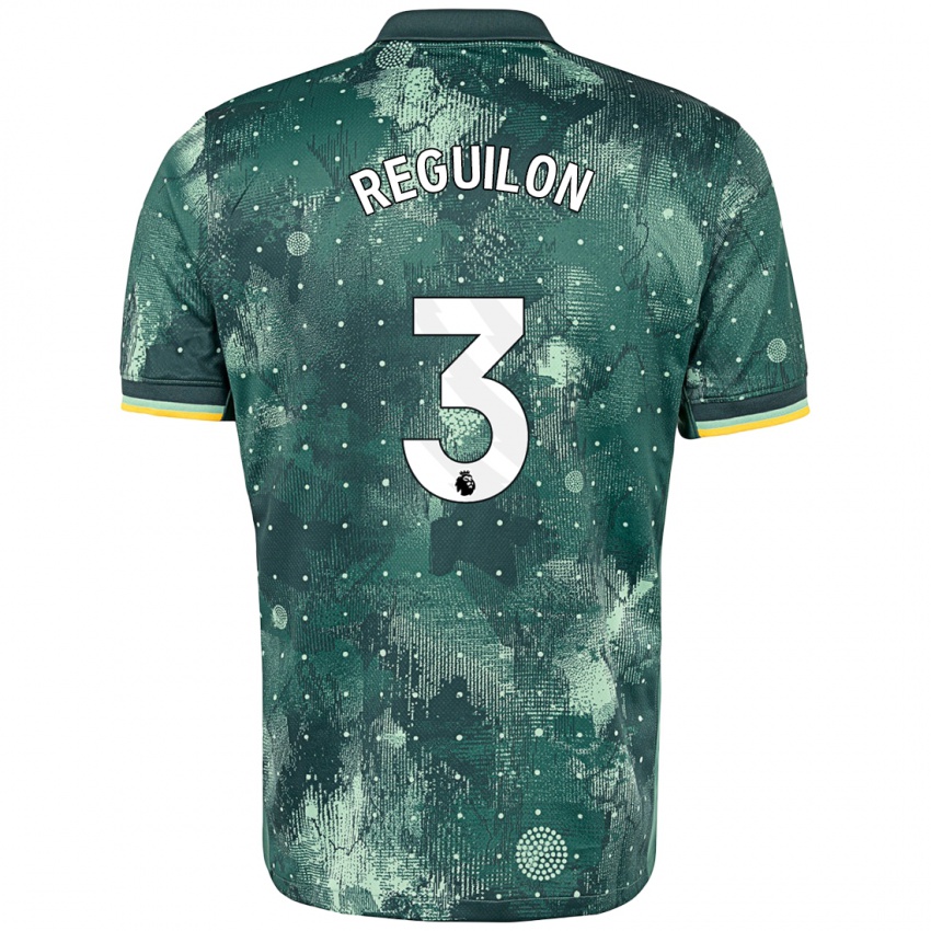 Kinder Sergio Reguilon #3 Mintgrün Ausweichtrikot Trikot 2024/25 T-Shirt Schweiz